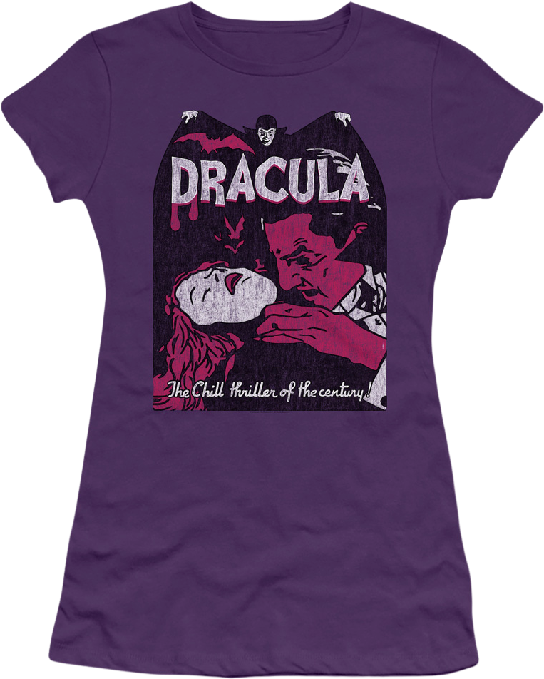 Ladies Purple Dracula Shirt product image 1