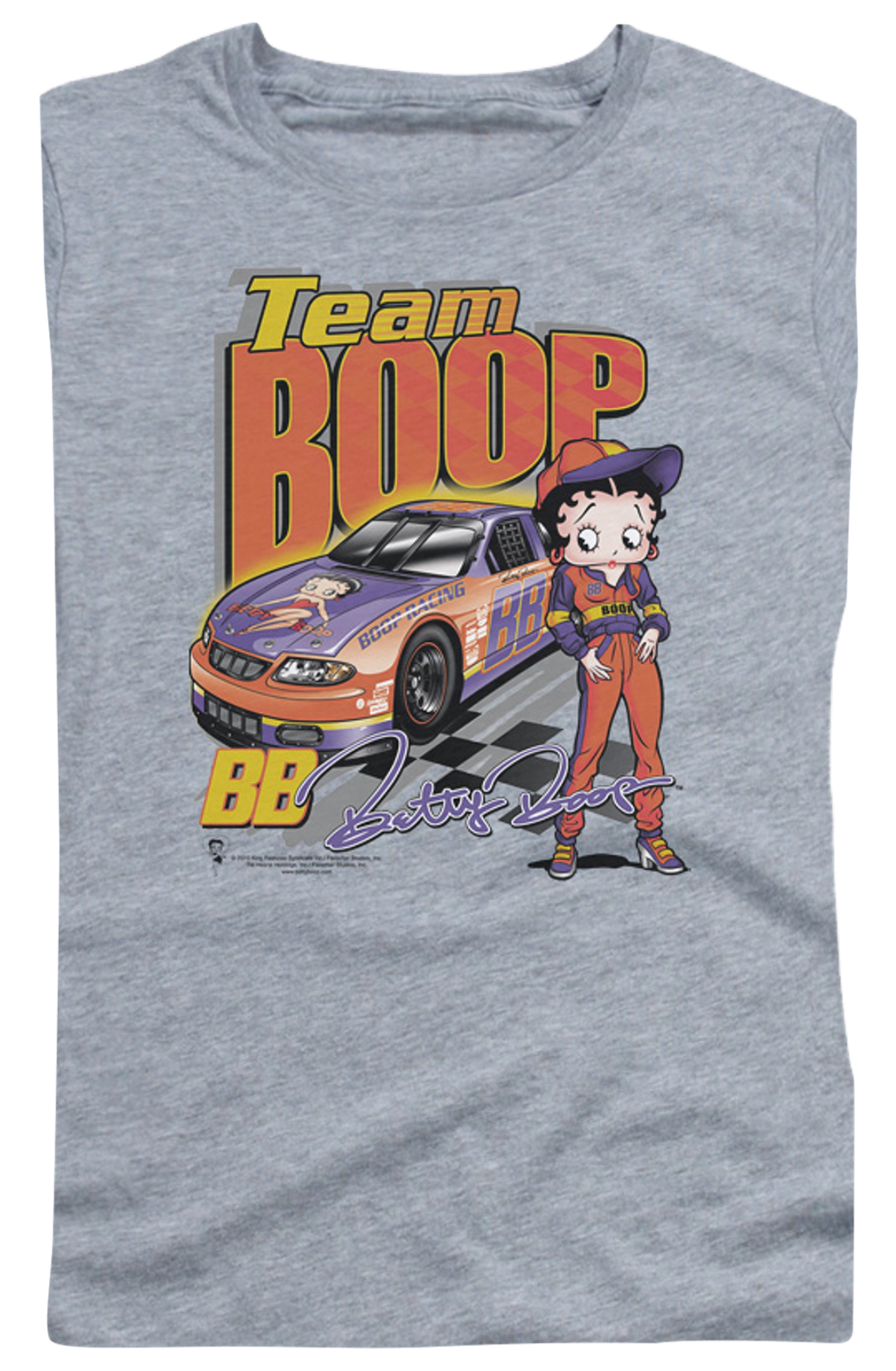 Ladies Racing Betty Boop Shirt product image 2