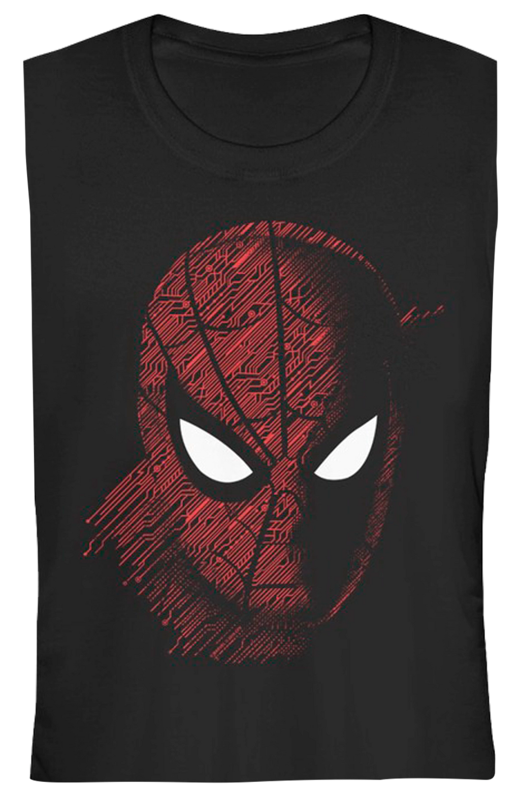 Ladies Tech Portrait Spider-Man Shirt product image 2