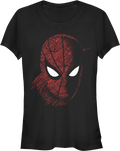 Ladies Tech Portrait Spider-Man Shirt product image 1