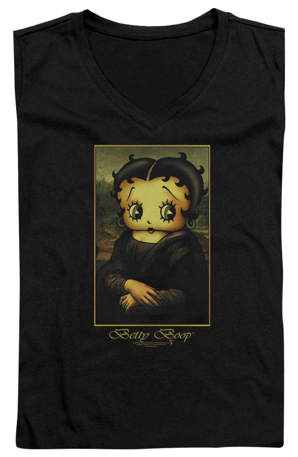 Junior Work Of Art Betty Boop V-Neck Shirt product image 2