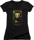 Junior Work Of Art Betty Boop V-Neck Shirt product image 1