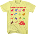 Know Your Flavors Dum-Dums T-Shirt product image 1