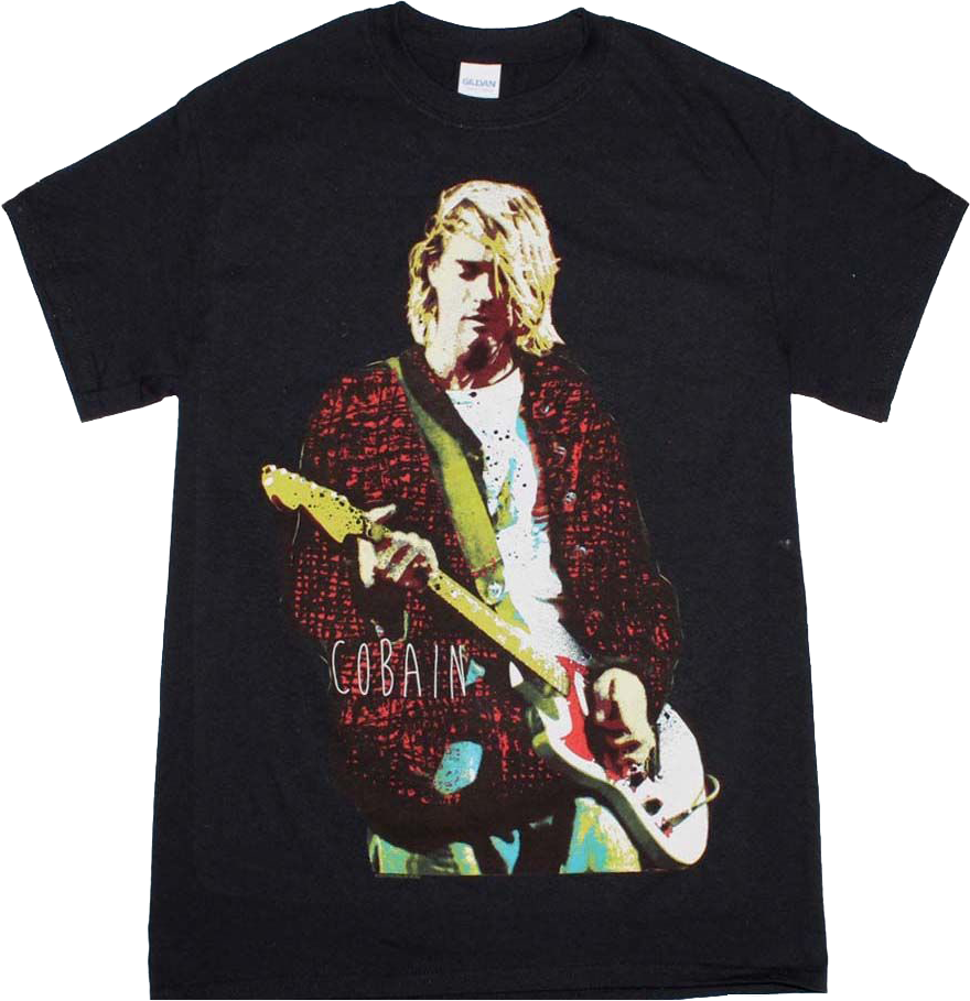 Kurt Cobain Photo Nirvana T-Shirt product image 1