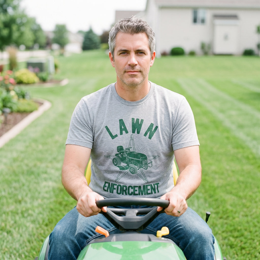 Lawn Enforcement Men's T Shirt product image 2