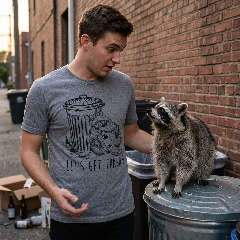 Let's Get Trashed Men's T Shirt product image 4