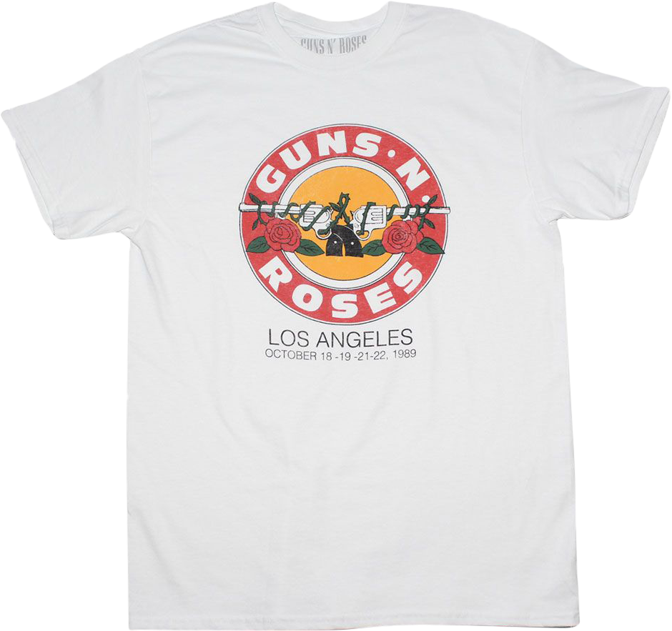 Rockline Los Angeles 1989 Guns N' Roses T-Shirt product image 1