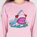 Love Shark Heart Long Sleeve Tee product image 1