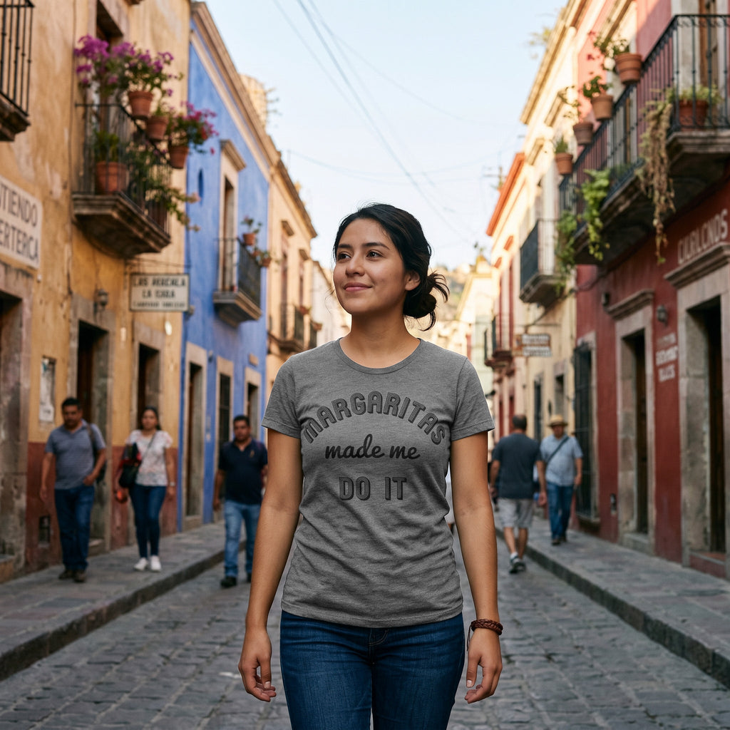 Margaritas Made Me Do It Women's T Shirt product image 4