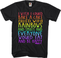 Mean Girls Cake Filled With Rainbows T-Shirt product image 1