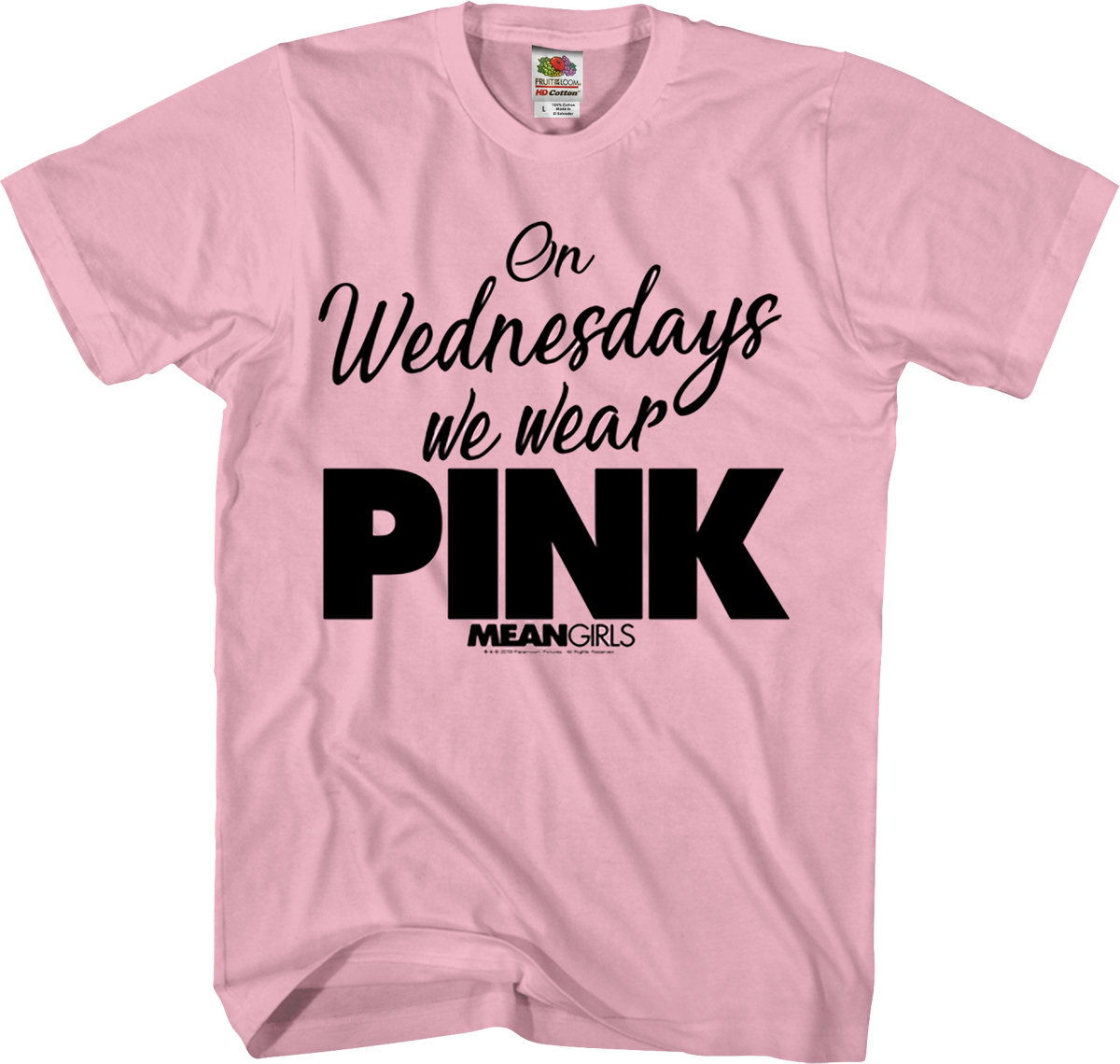 Mean Girls On Wednesdays We Wear Pink T-Shirt product image 1