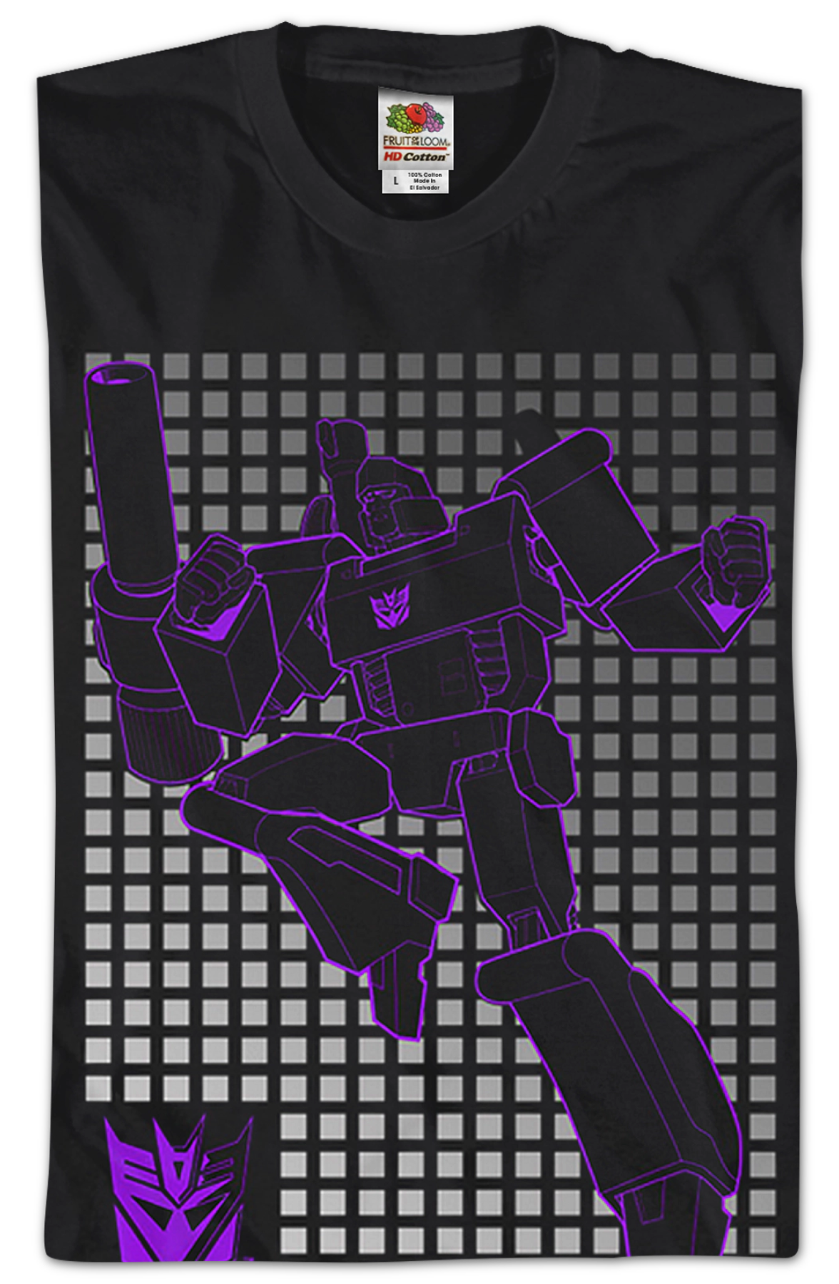 Megatron Grid Transformers T-Shirt product image 2