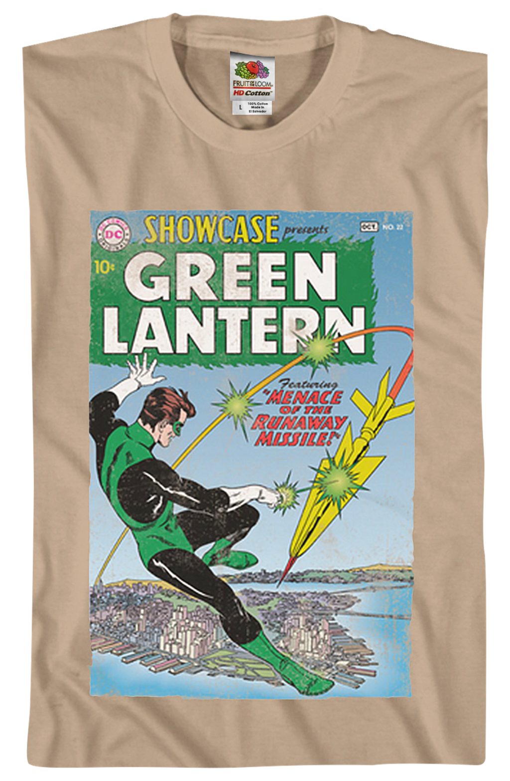 Menace Of The Runaway Missile Green Lantern T-Shirt product image 2