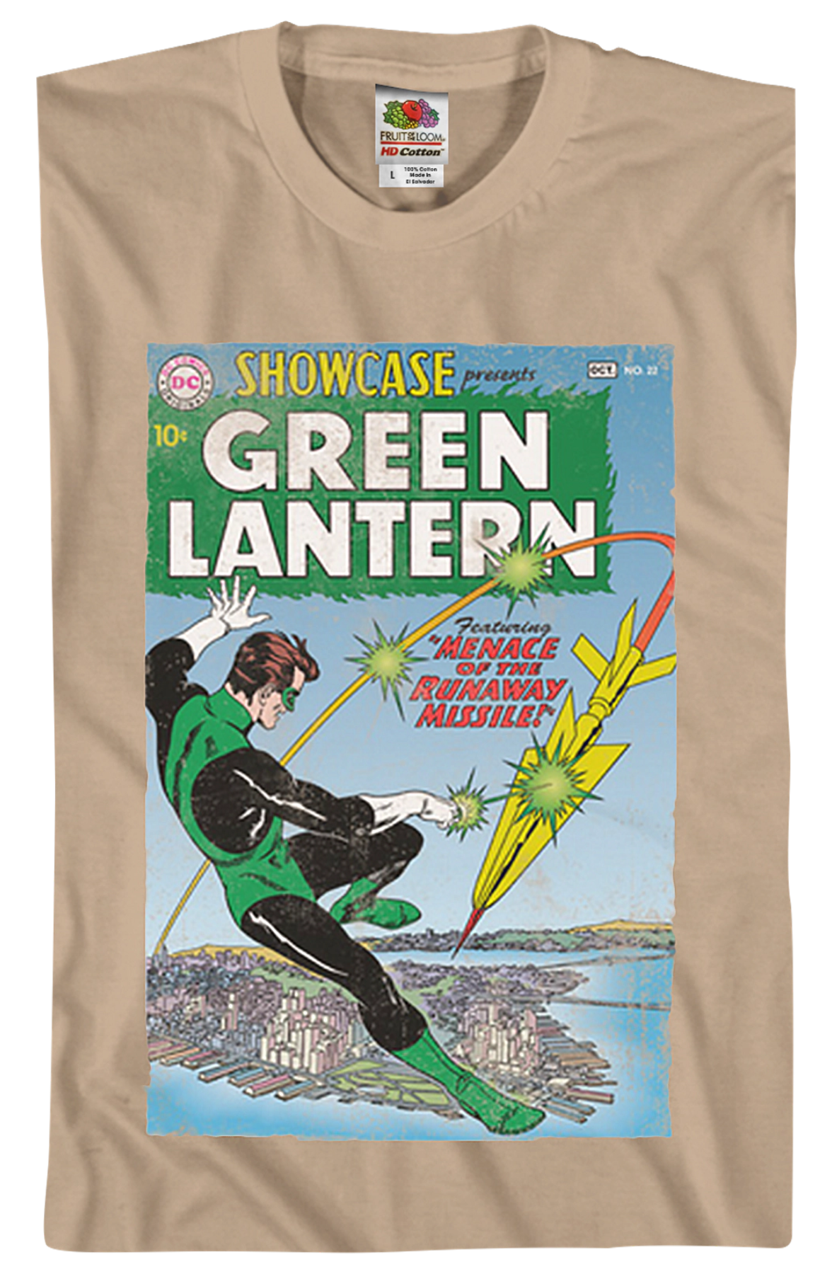 Menace Of The Runaway Missile Green Lantern T-Shirt product image 2
