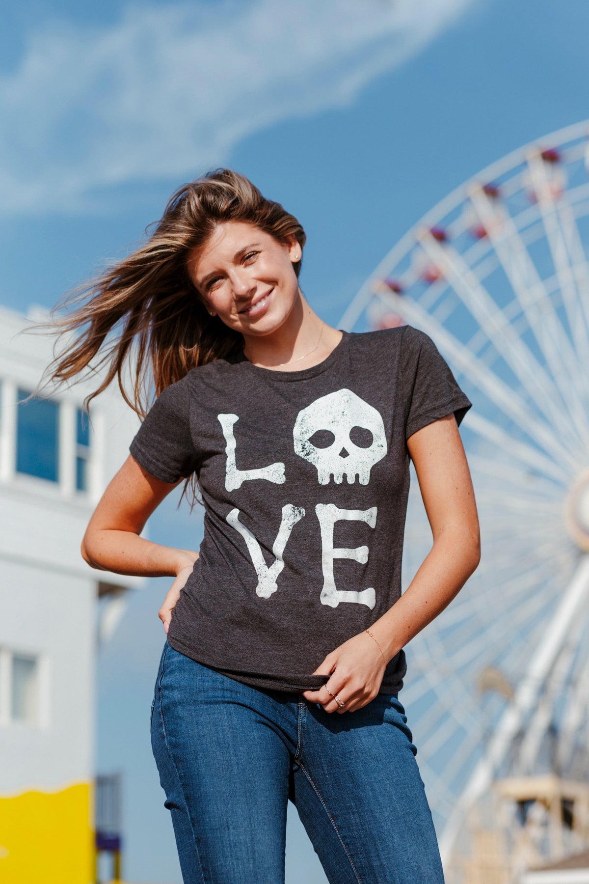 Love Skull Women's T Shirt product image 2