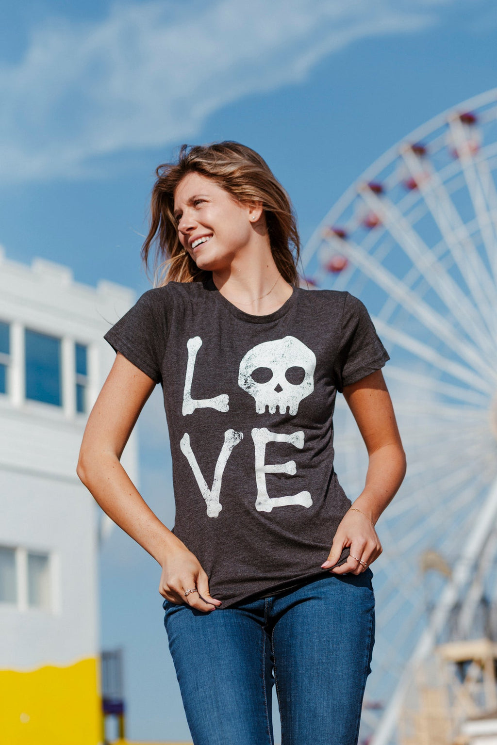 Love Skull Women's T Shirt product image 4