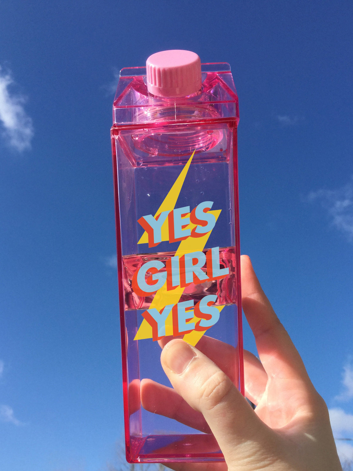 Yes Girl Yes Milk Carton