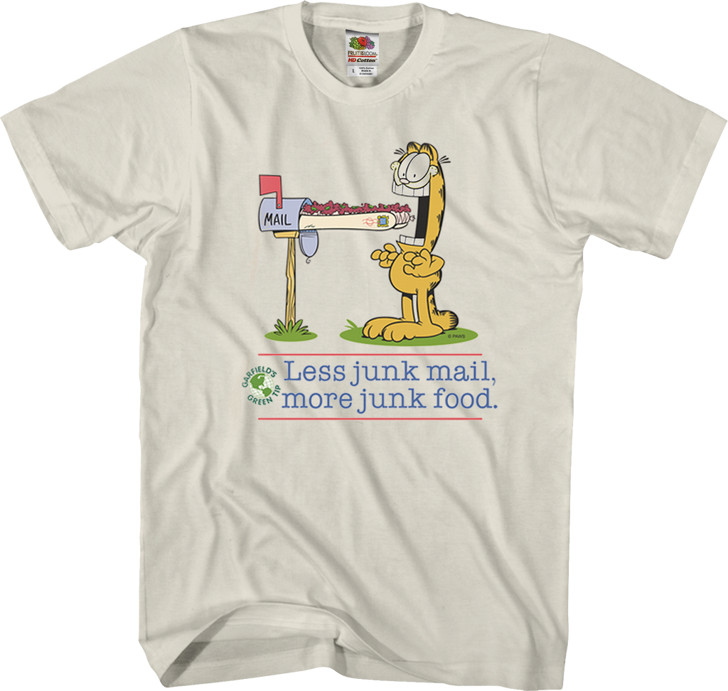More Junk Food Garfield T-Shirt product image 1