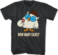 Mr. Owl How Many Licks Tootsie Pop T-Shirt product image 1