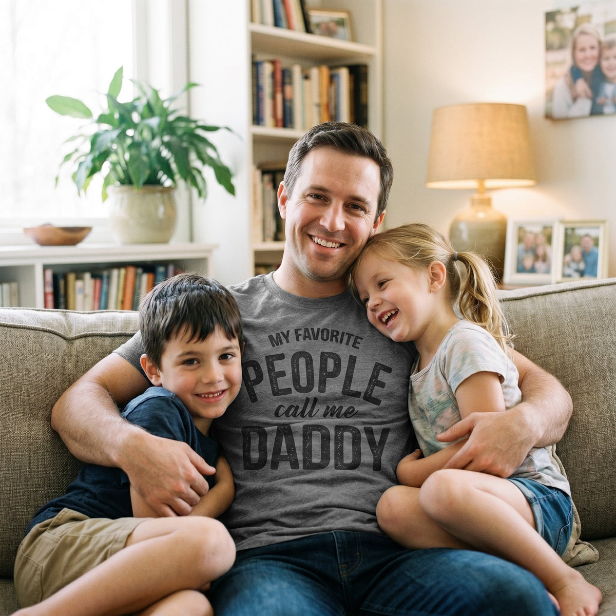 My Favorite People Call Me Daddy Men's T Shirt product image 6