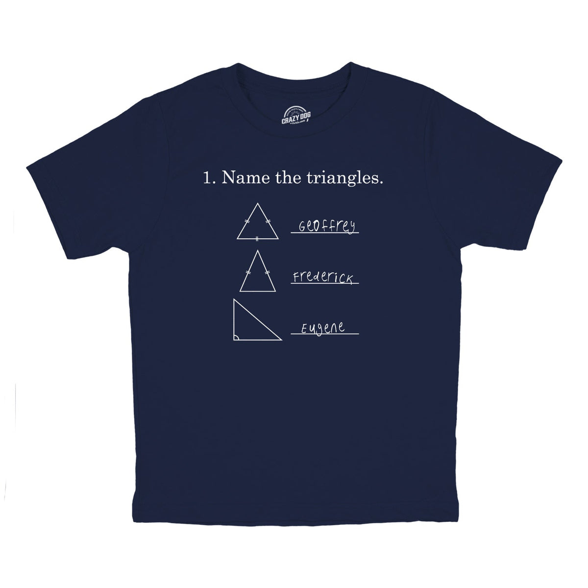 Name The Triangles Youth T Shirt product image 3