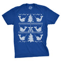 Narwhal Ugly Christmas Sweater Men's T Shirt product image 1
