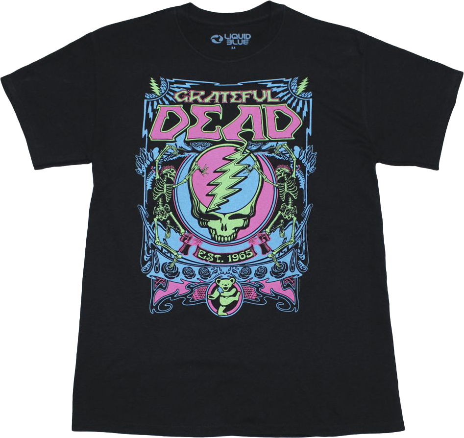 Neon Grateful Dead T-Shirt product image 1