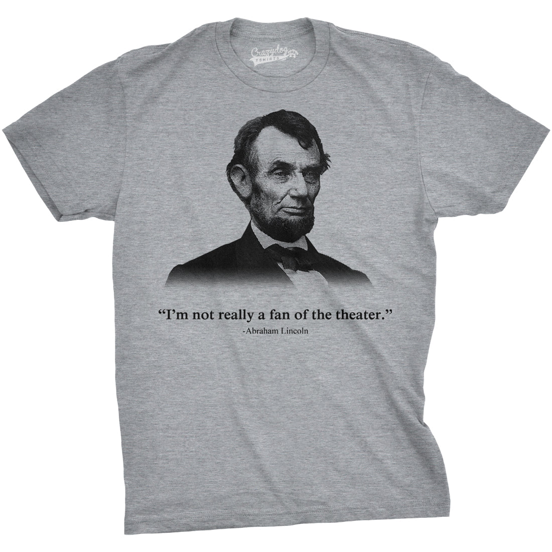 Not A Fan Of The Theater Men's T Shirt product image 4