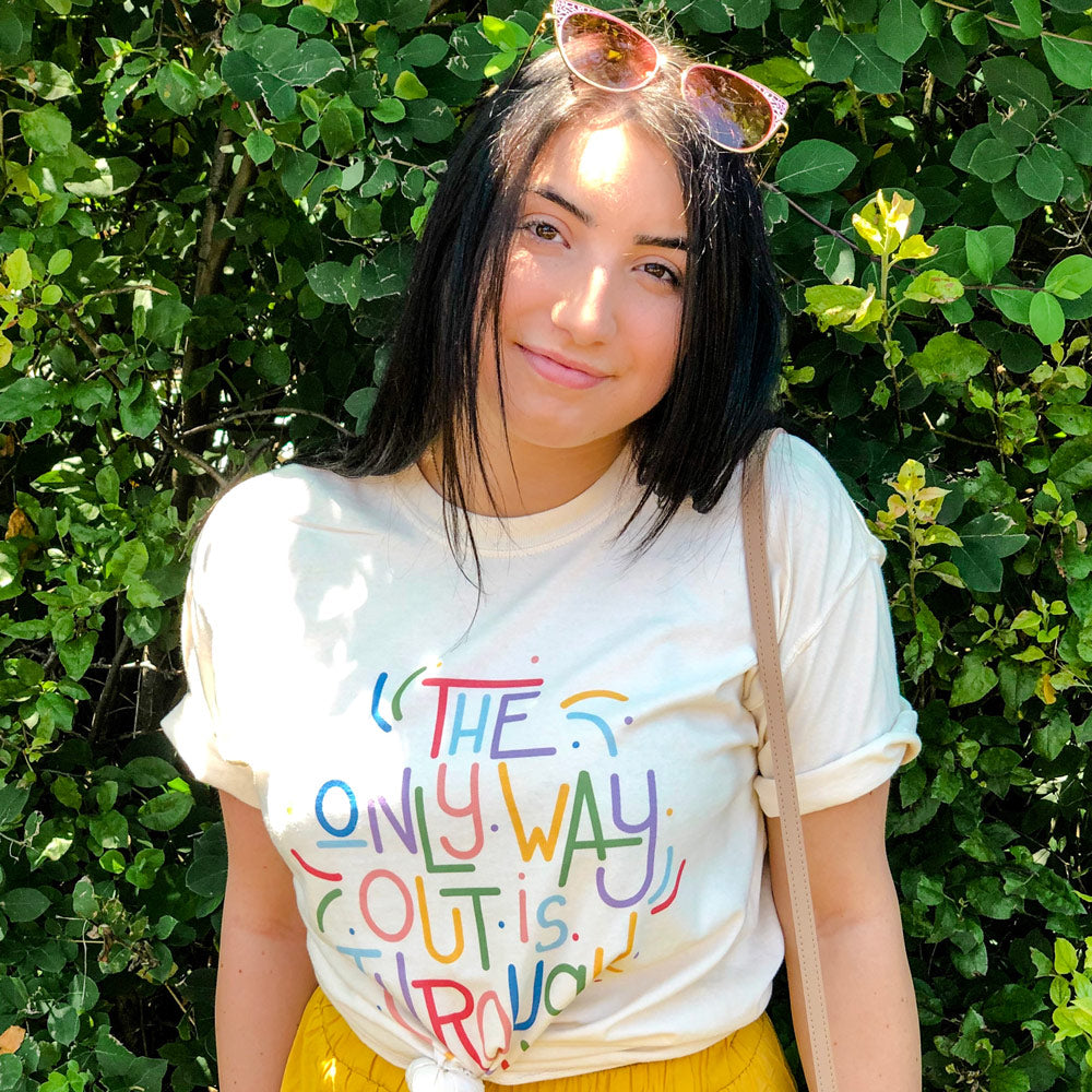 Only Way Out Is Through Shirt product image 1