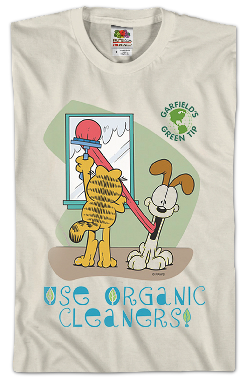 Organic Cleaners Garfield T-Shirt product image 2