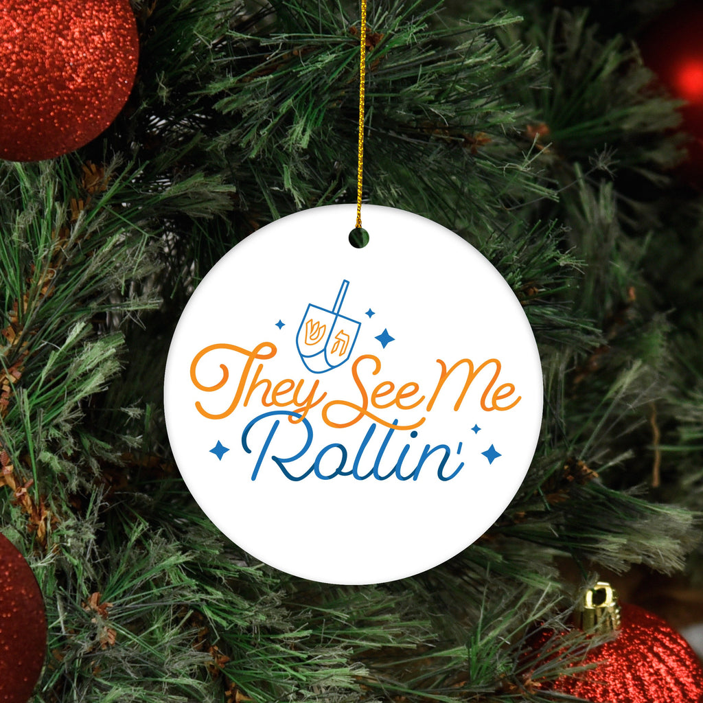 They See Me Rollin' Ornament