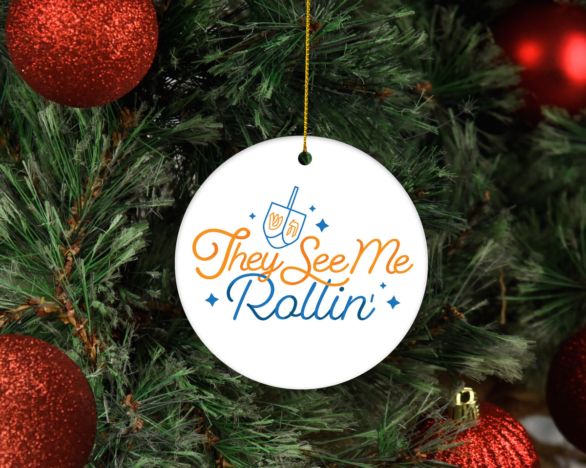 They See Me Rollin' Ornament