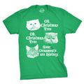 Oh Christmas Tree Your Ornaments Are History Men's T Shirt product image 1