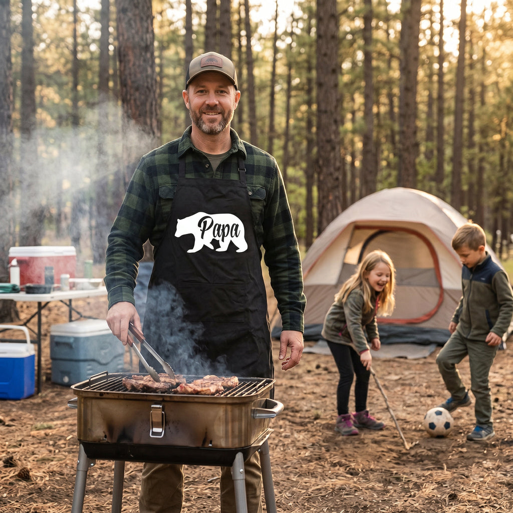 Papa Bear Cookout Apron