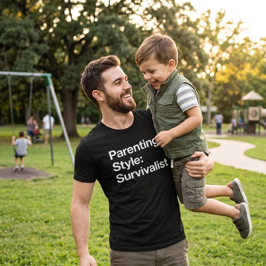Parenting Style: Survivalist Men's T Shirt product image 2