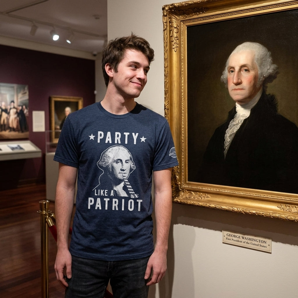 Party Like A Patriot Men's T Shirt product image 4