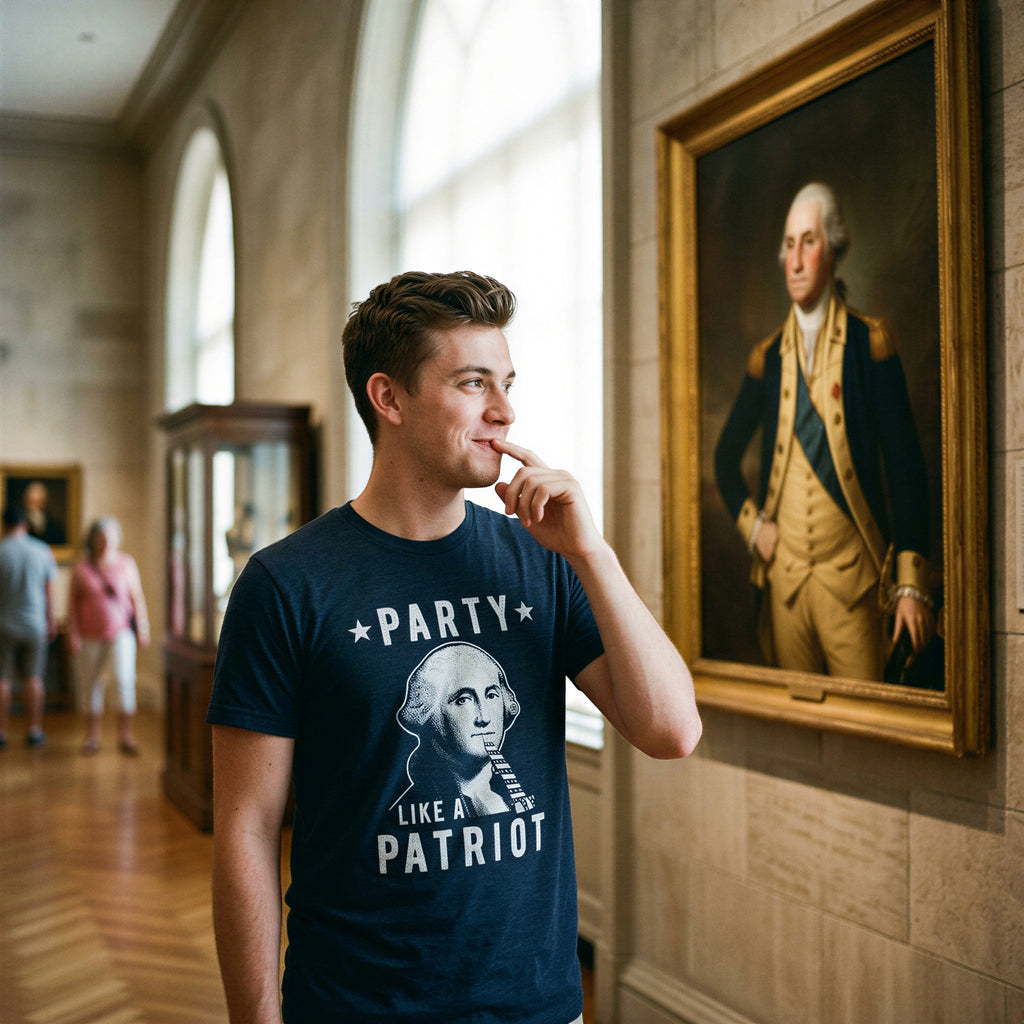 Party Like A Patriot Men's T Shirt product image 2