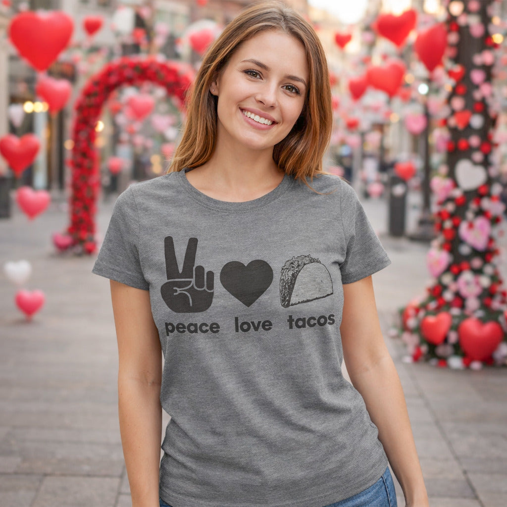 Peace Love Tacos Women's T Shirt product image 5