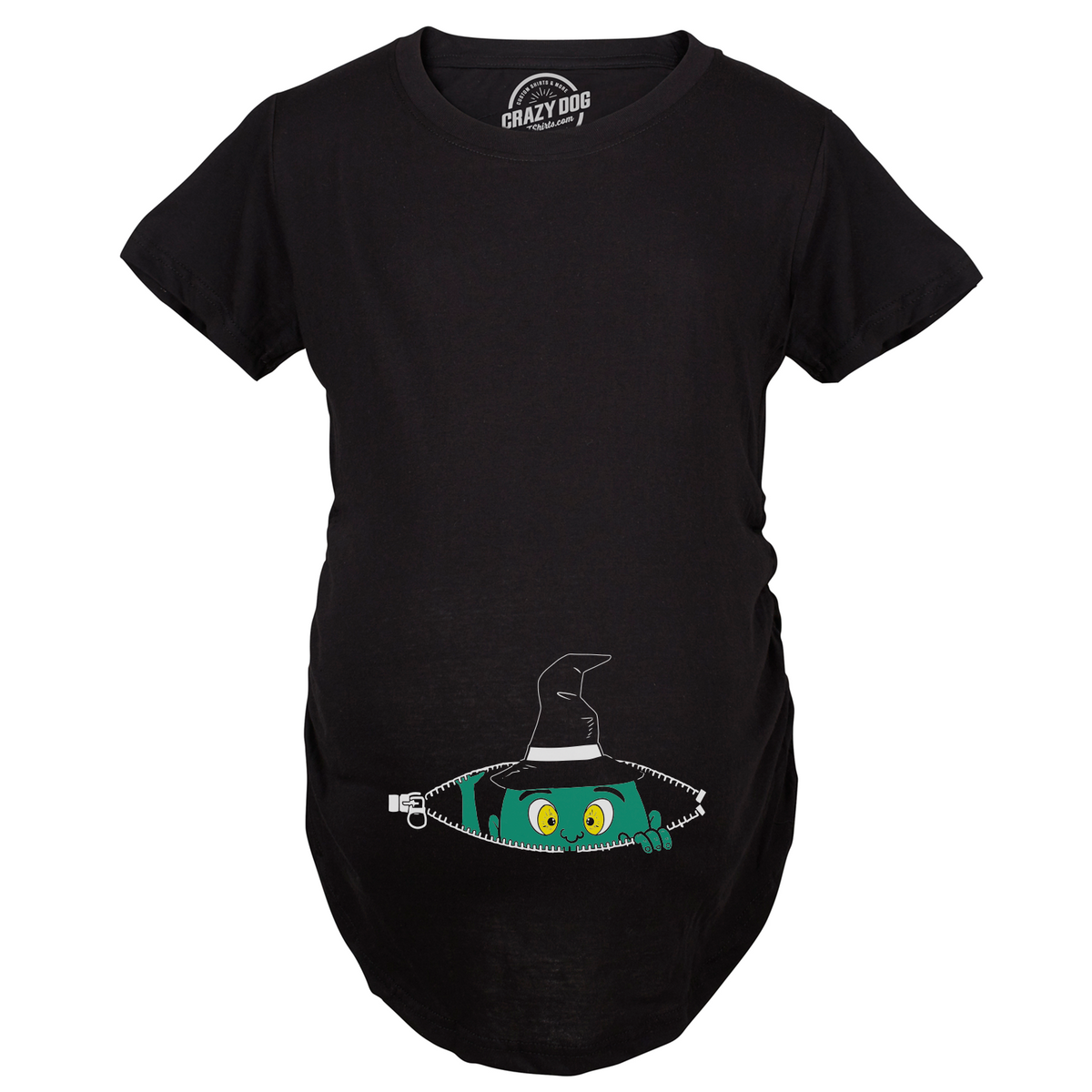 Peeking Witch Maternity T Shirt product image 2