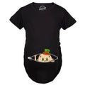 Peeking St. Pattie's Day Baby Maternity T Shirt product image 1