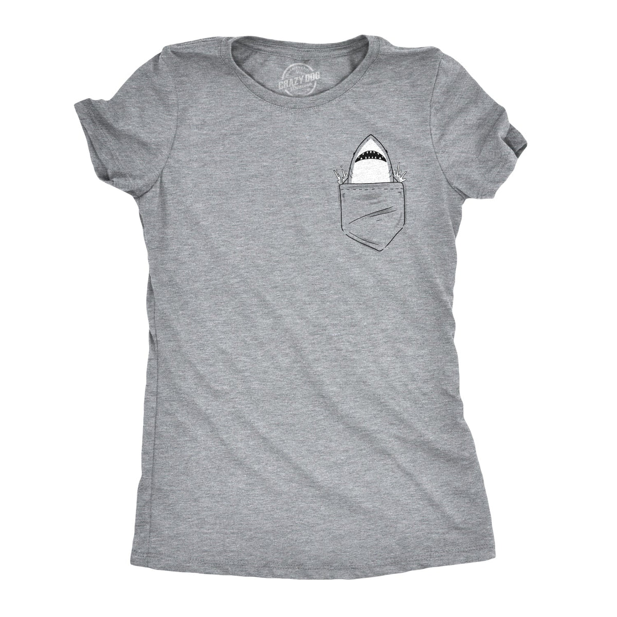 Pocket Shark Women's T Shirt product image 1