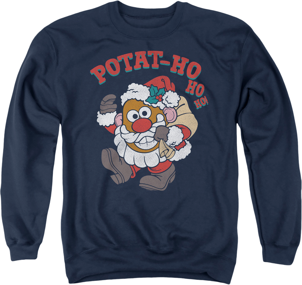 Potat-Ho-Ho-Ho Mr. Potato Head Sweatshirt product image 1