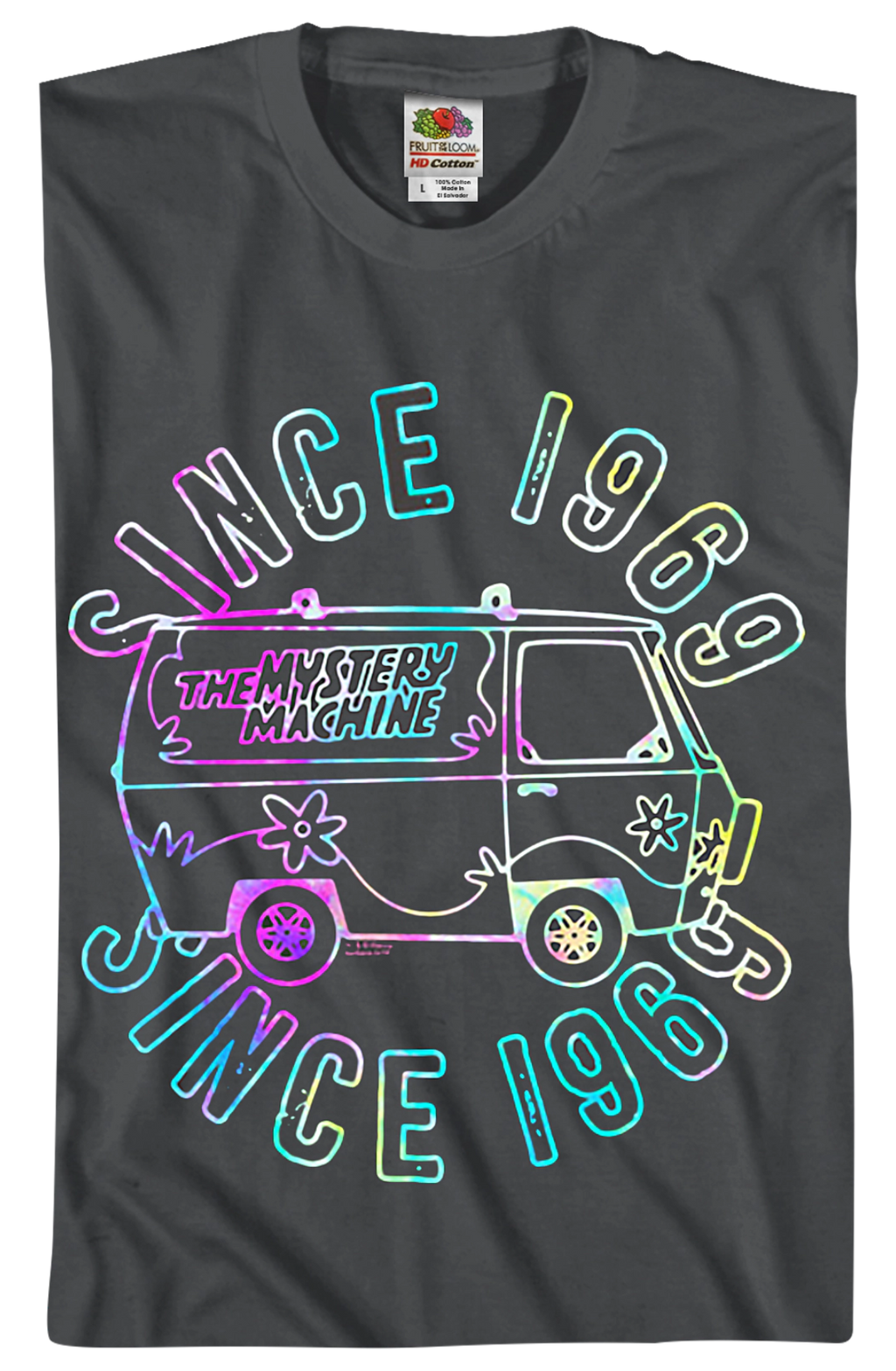 Psychedelic Mystery Machine Scooby-Doo T-Shirt product image 2
