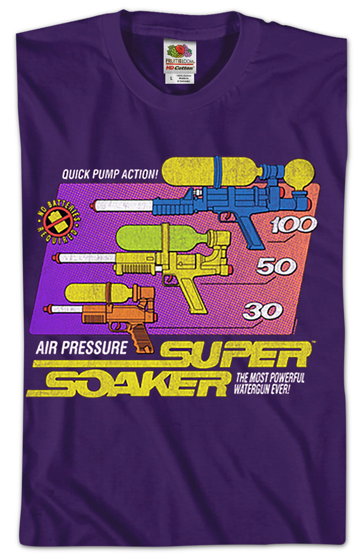 Purple Super Soaker T-Shirt product image 2
