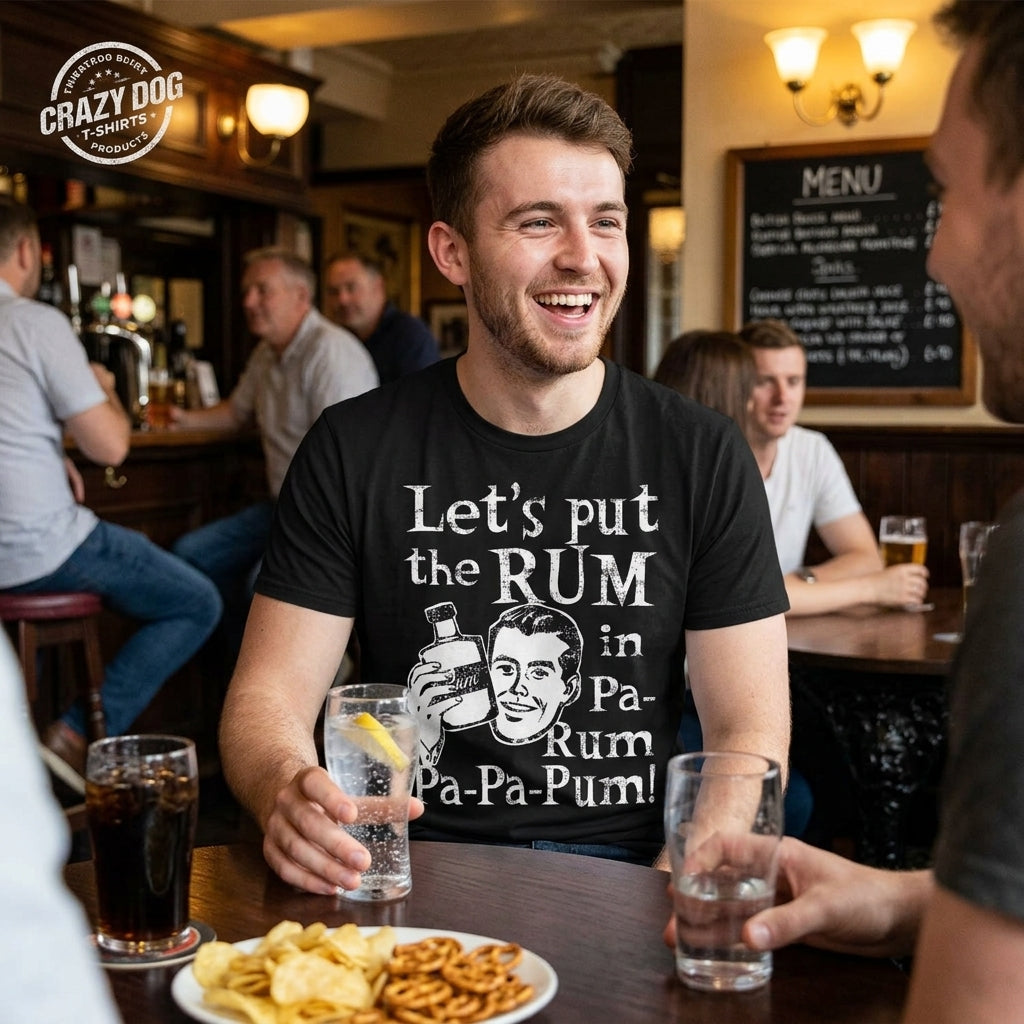Let's Put The Rum In Pa-Rum-Pa-Pa-Pum Men's T Shirt product image 2