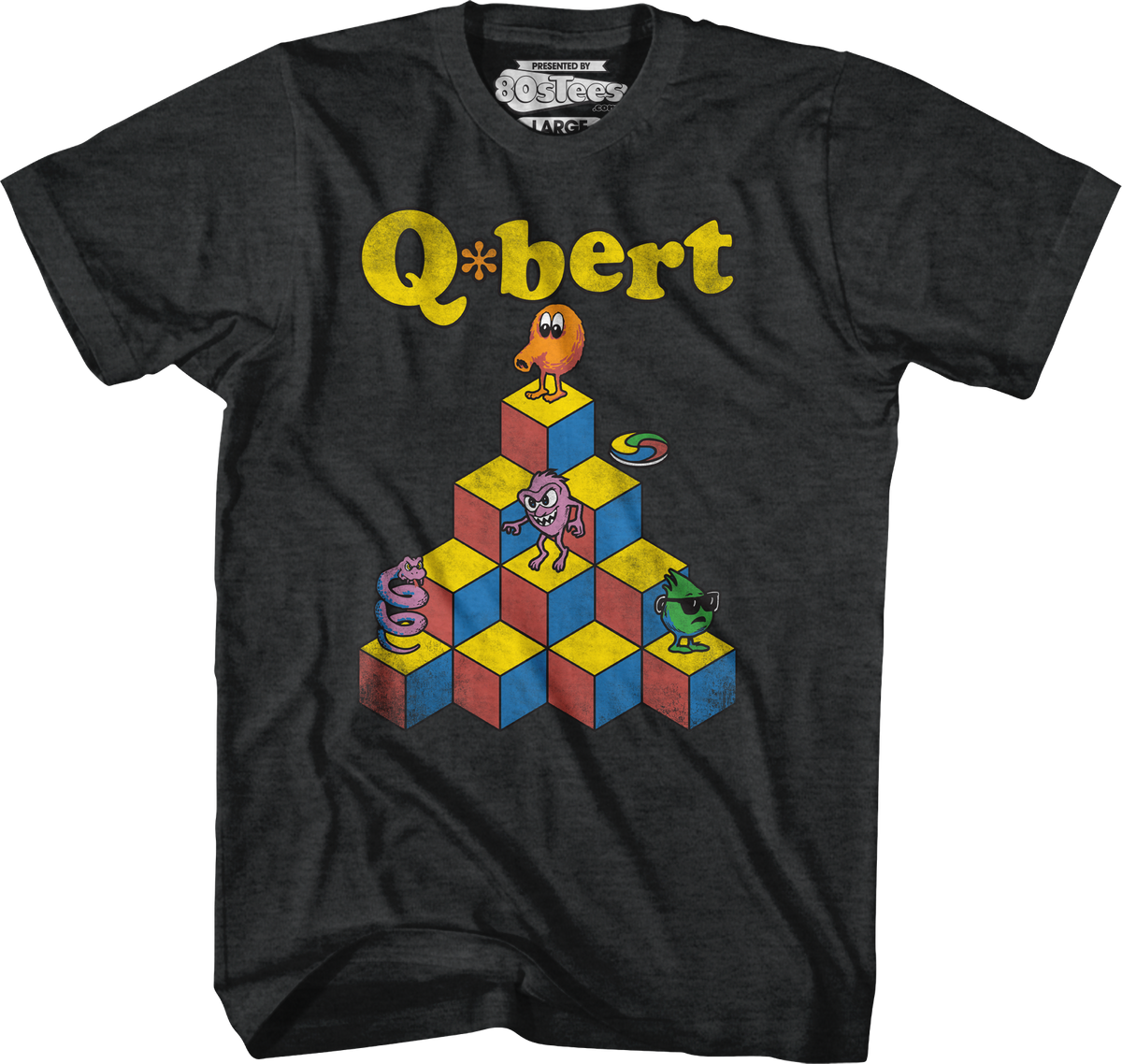 Pyramid Q-Bert T-Shirt product image 1