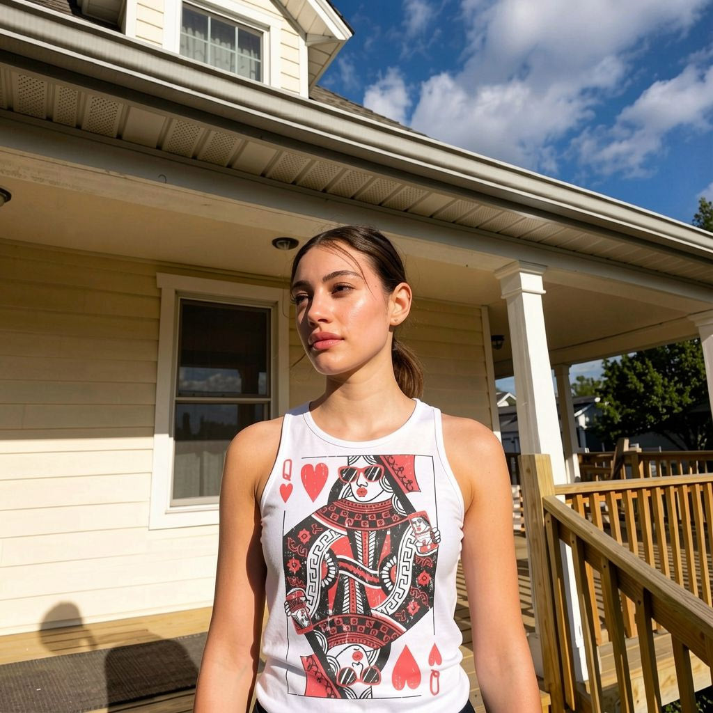 Queen Of Hearts Women's Tank Top