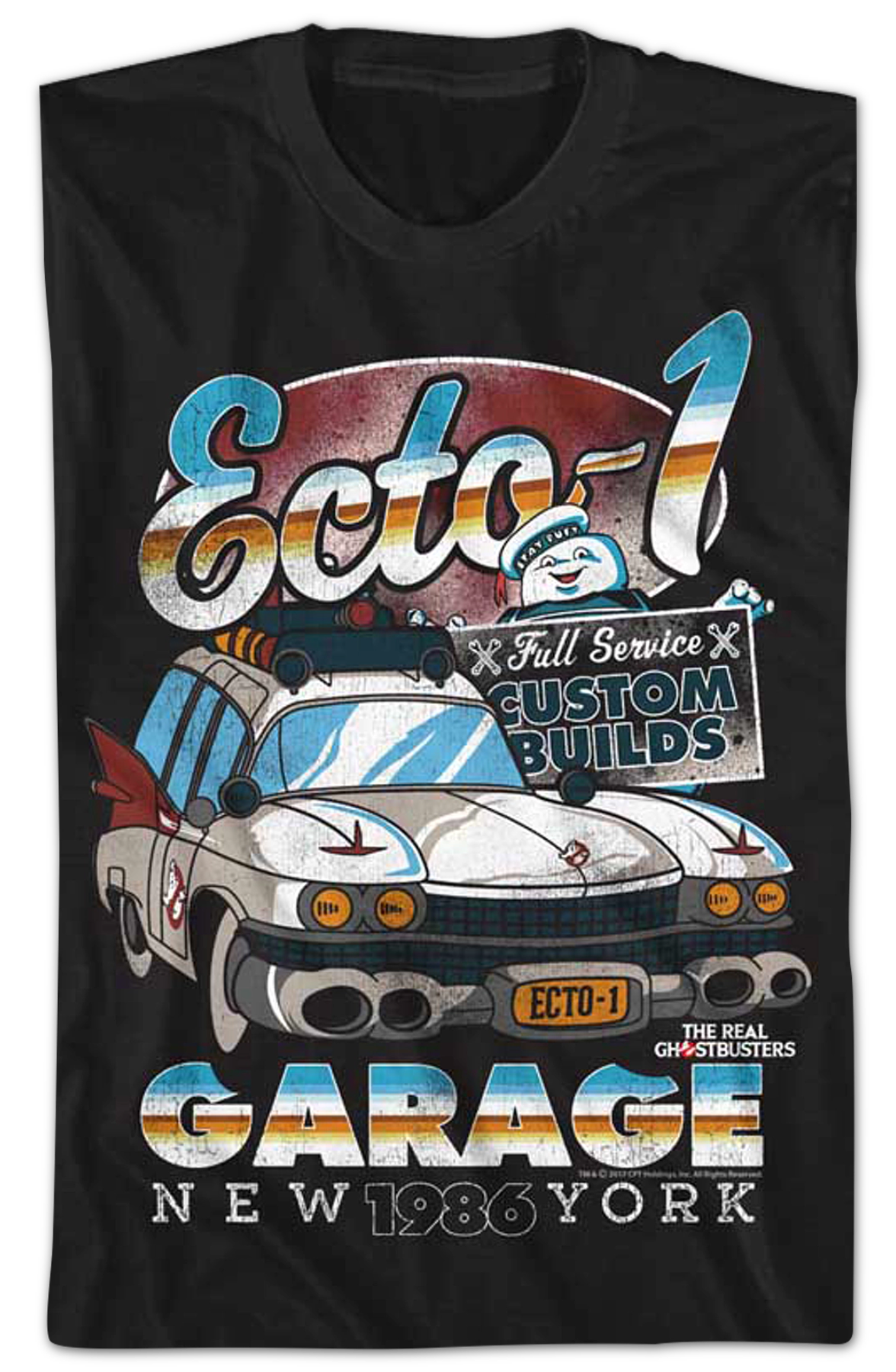Real Ghostbusters Ecto-1 T-Shirt product image 2
