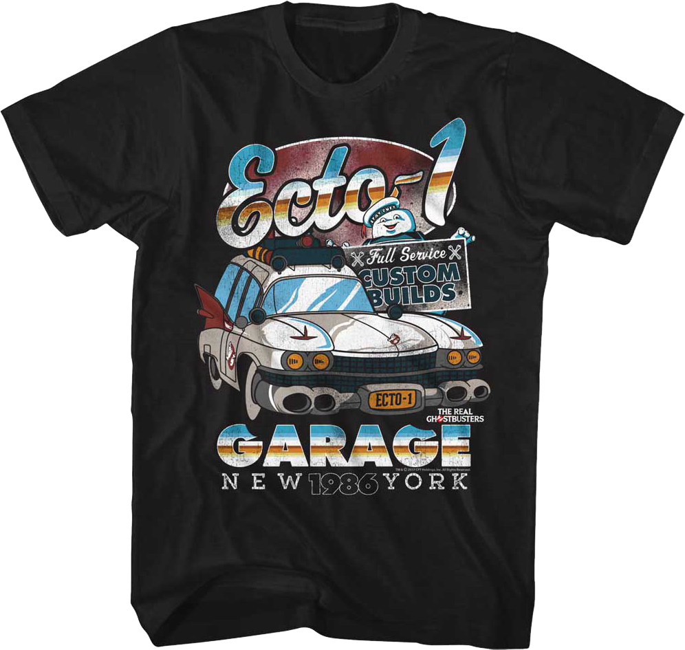 Real Ghostbusters Ecto-1 T-Shirt product image 1