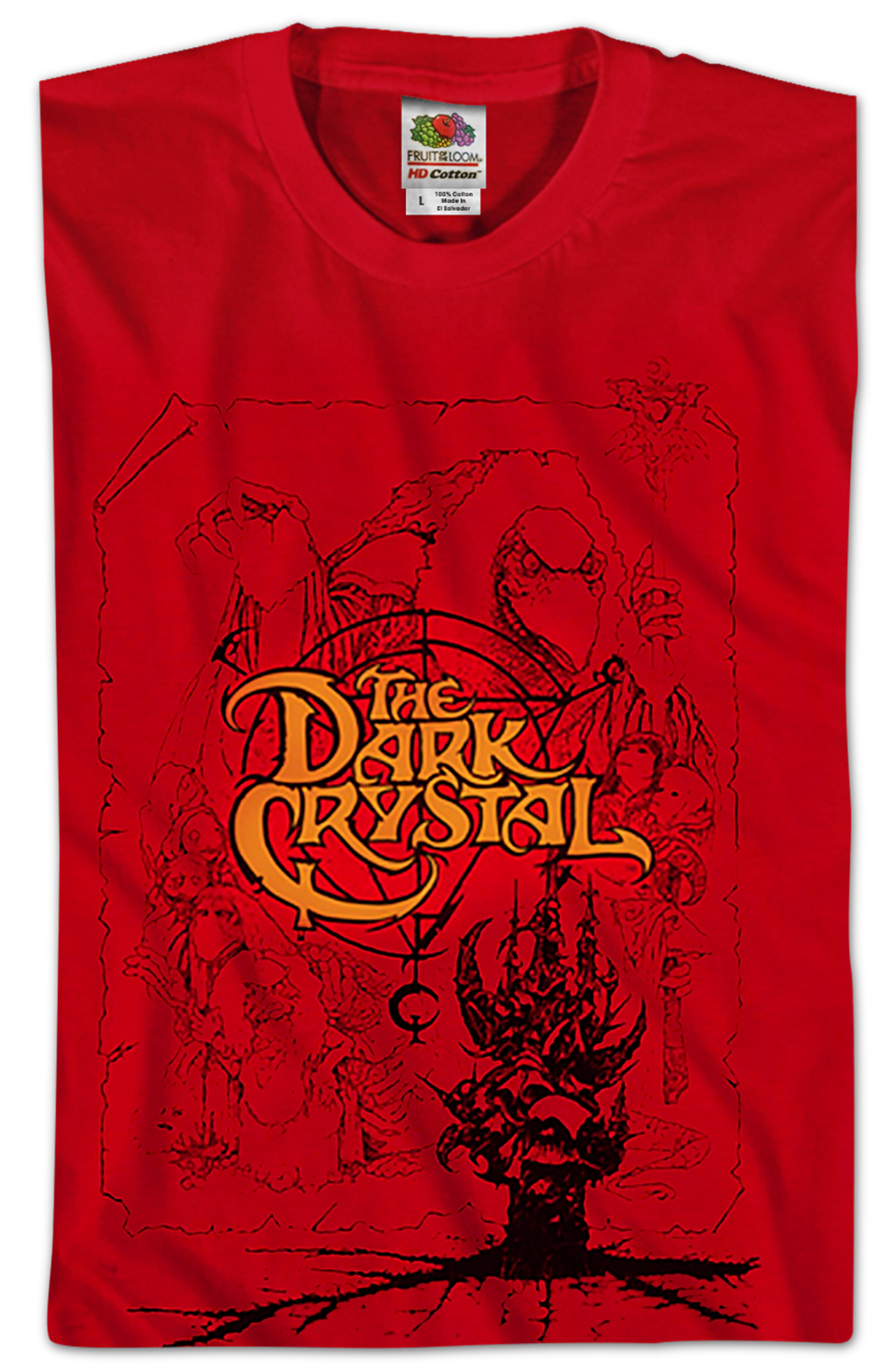 Red Dark Crystal T-Shirt product image 2